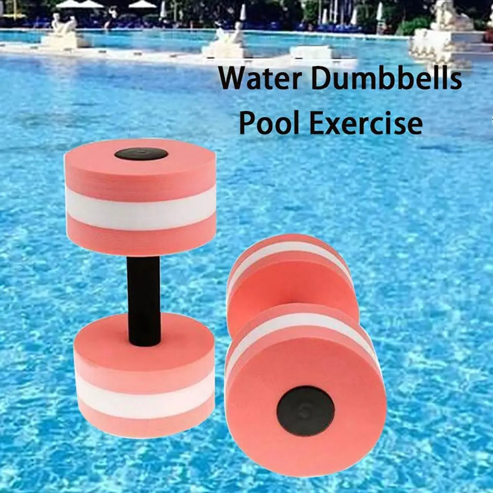 Halteres de espuma para água - Diversão garantida na piscina, em casa e no verão.