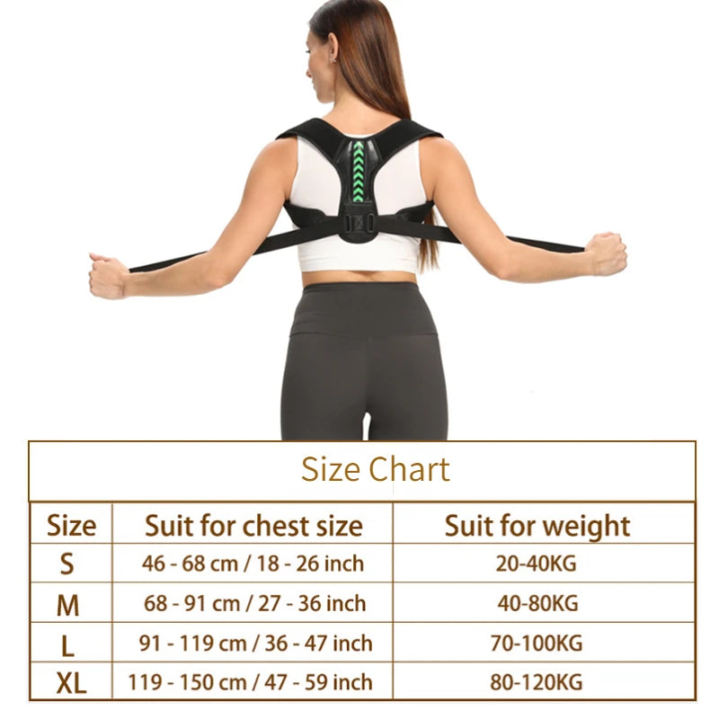 AstoFit Posture Corrector – Adjustable Back Support