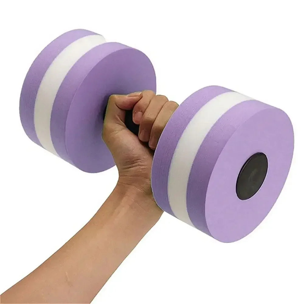 Halteres de espuma para água - Diversão garantida na piscina, em casa e no verão.