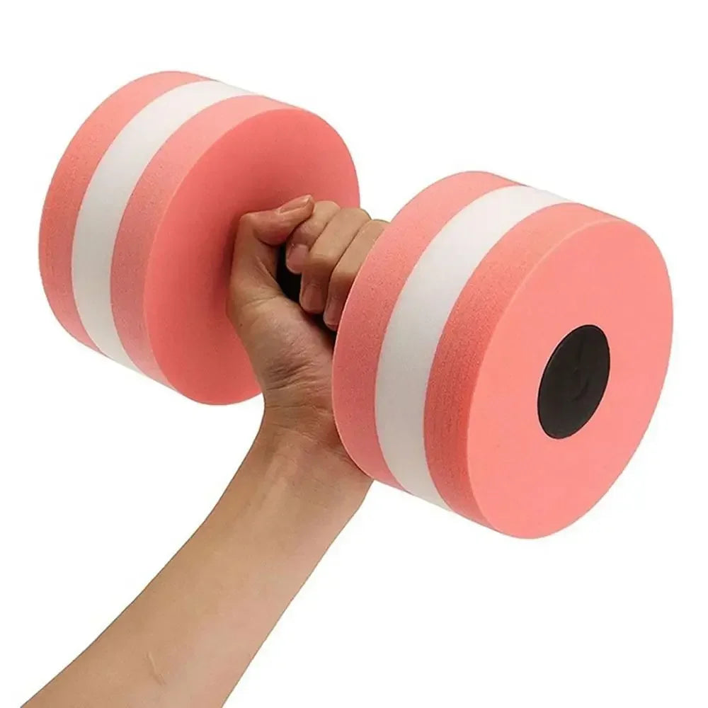 Halteres de espuma para água - Diversão garantida na piscina, em casa e no verão.