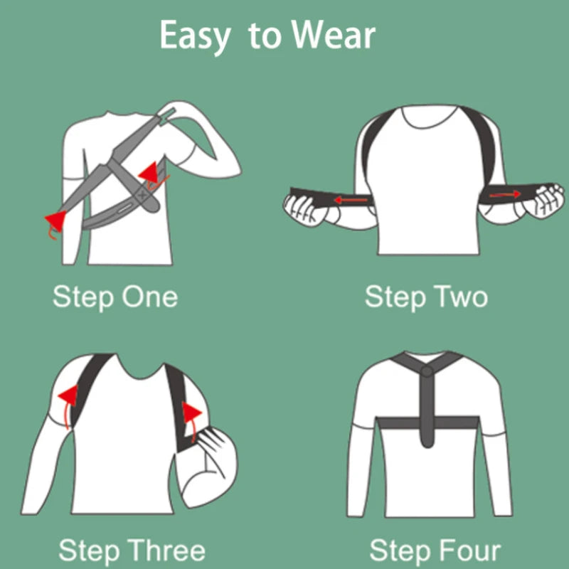 AstoFit Posture Corrector – Adjustable Back Support