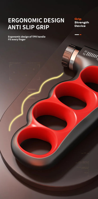 Fortalecedor de agarre de mano ajustable de 5 a 100 kg: herramienta para entrenar el agarre y el antebrazo