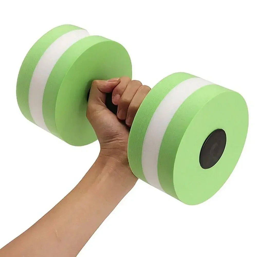 Halteres de espuma para água - Diversão garantida na piscina, em casa e no verão.