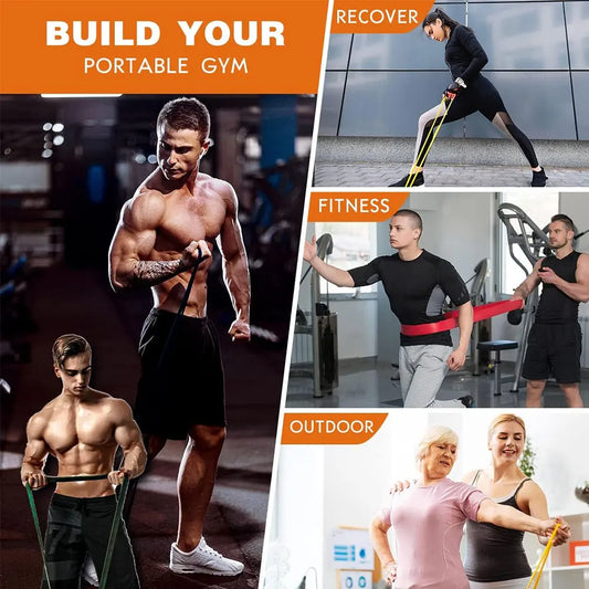 Resistance Bands Set – Full Body Workout at Home