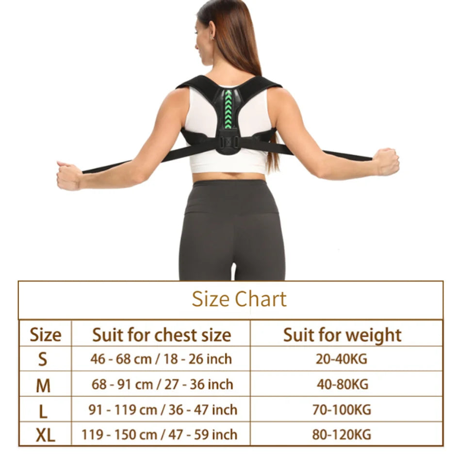 AstoFit Posture Corrector – Adjustable Back Support