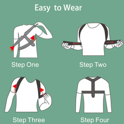 AstoFit Posture Corrector – Adjustable Back Support